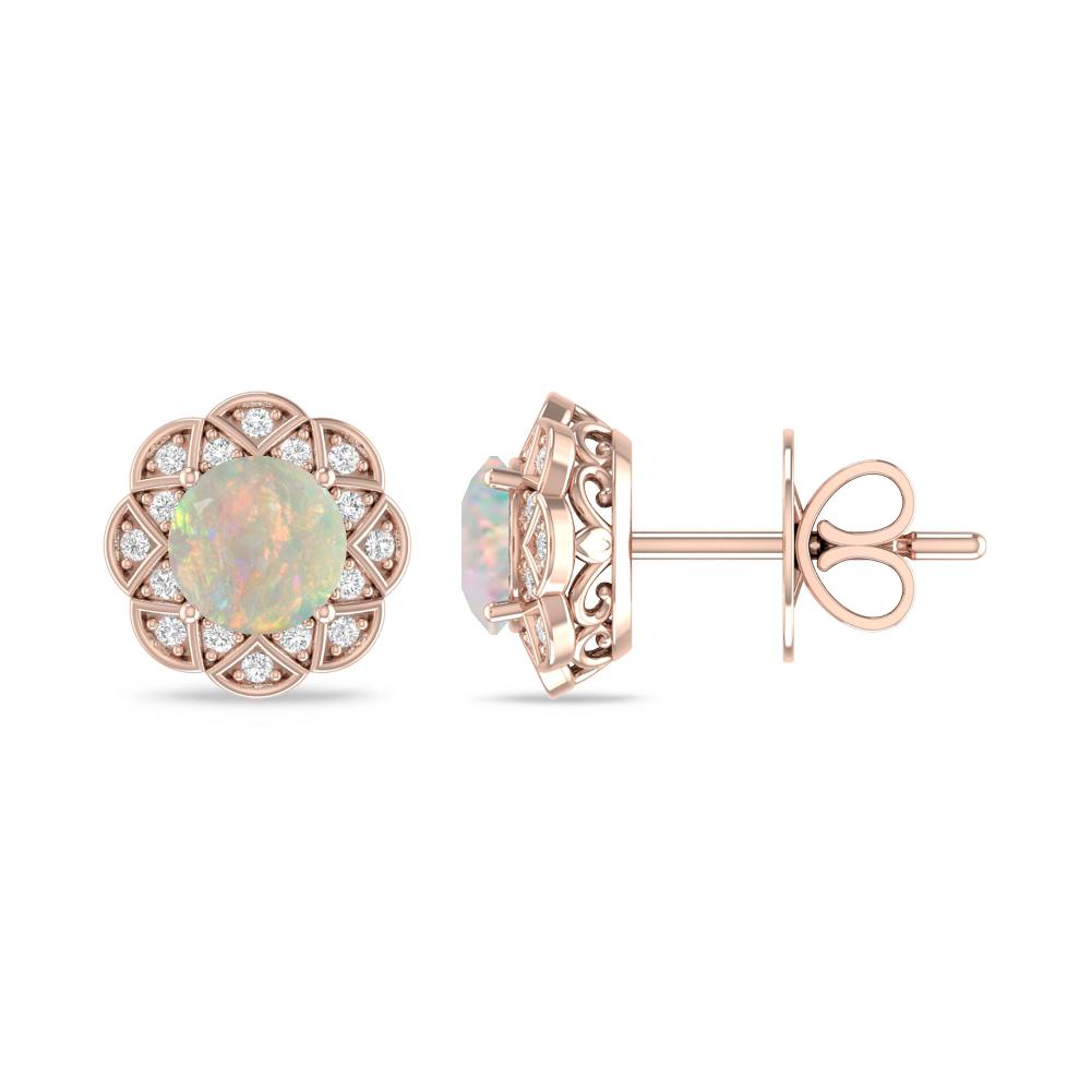 Rose Gold - Opal