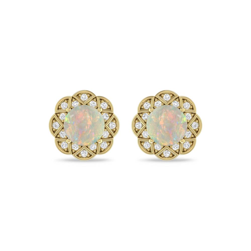 Yellow Gold - Opal