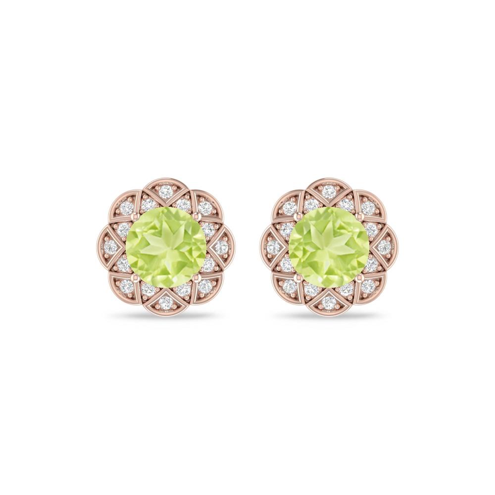 Rose Gold - Peridot