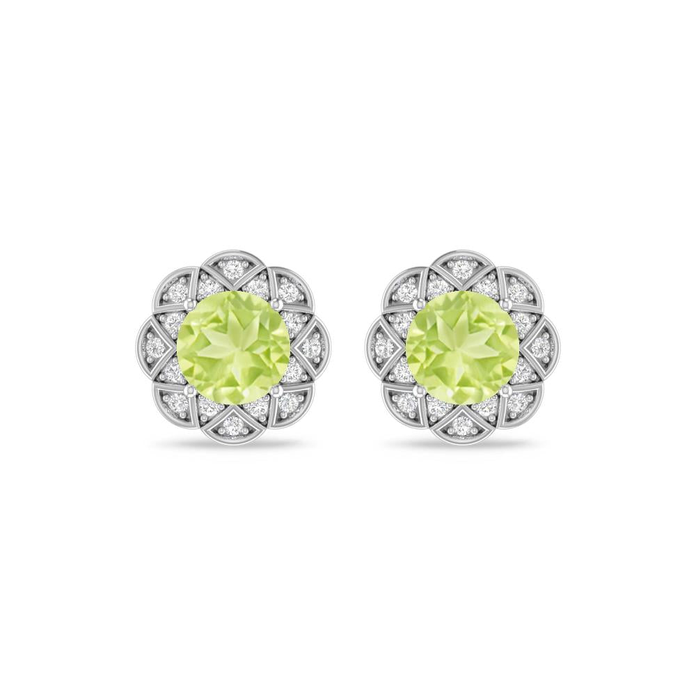 White Gold - Peridot
