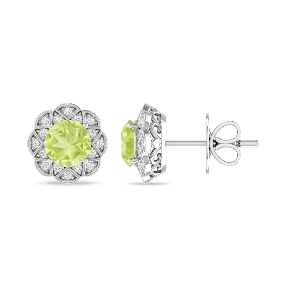 White Gold - Peridot