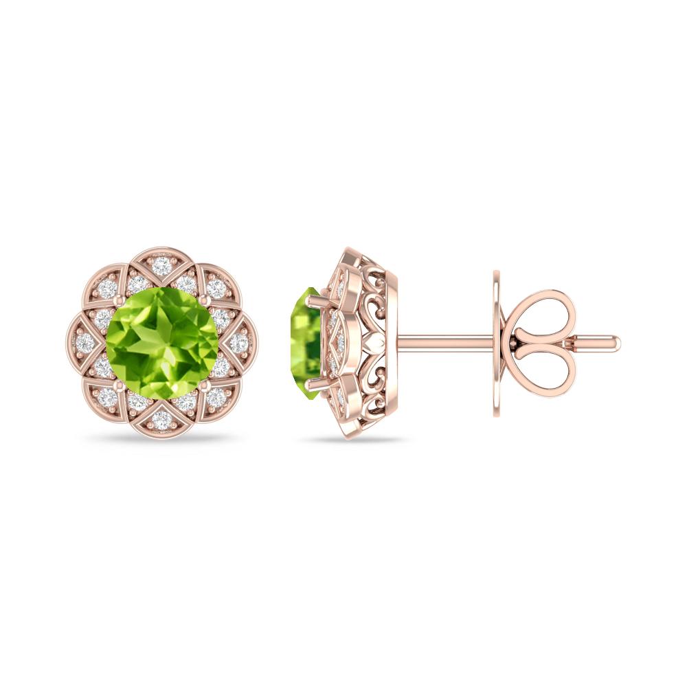 Rose Gold - Peridot