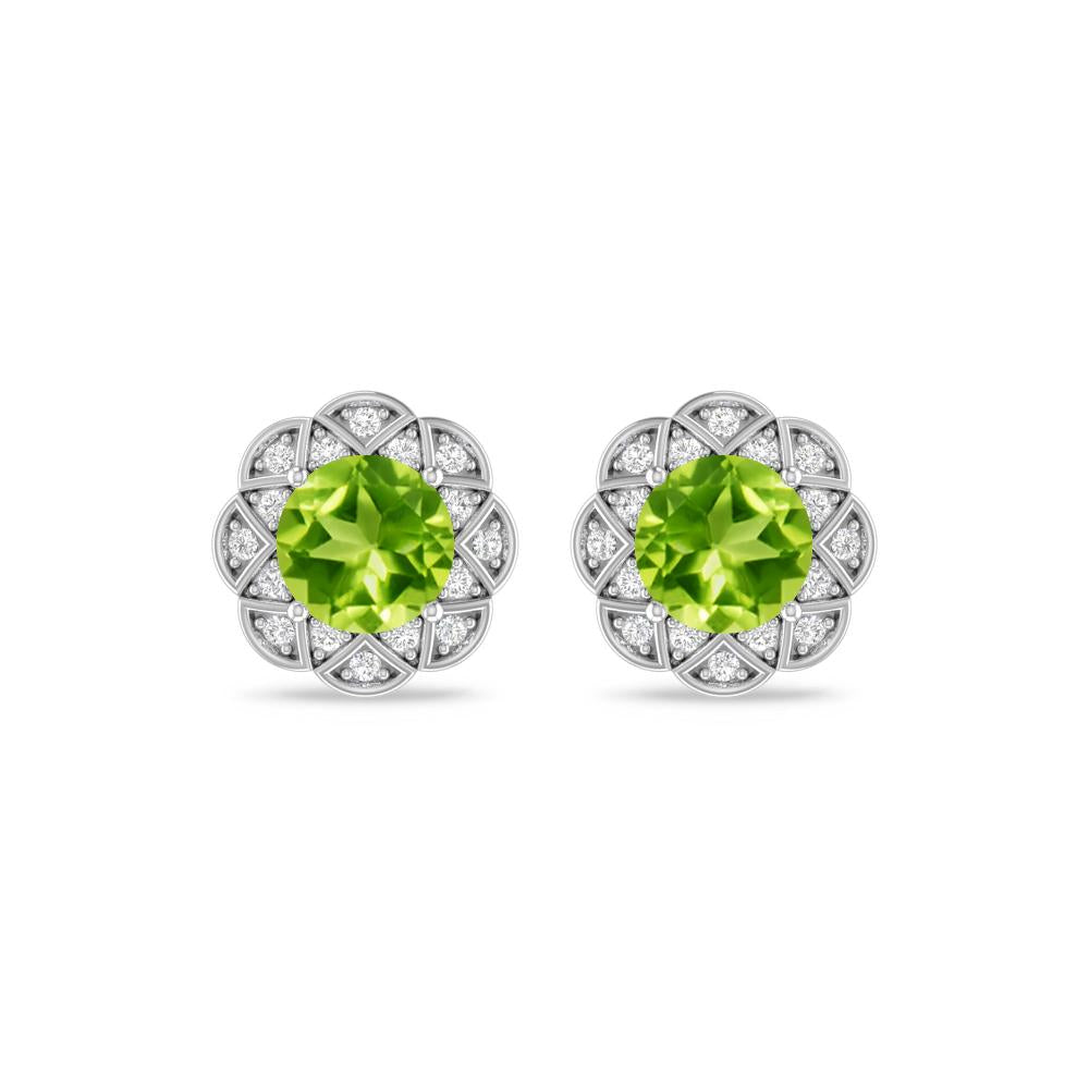 White Gold - Peridot