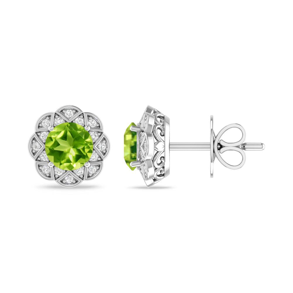 White Gold - Peridot
