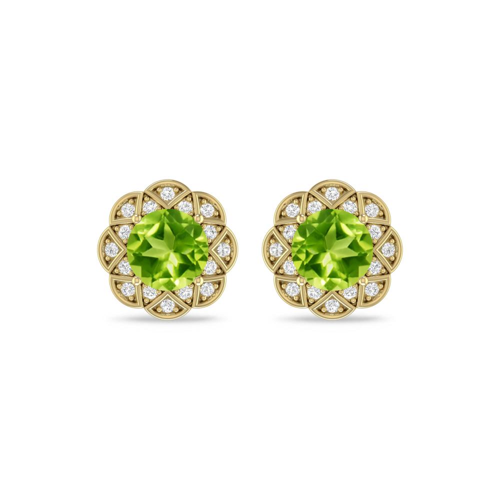 Yellow Gold - Peridot