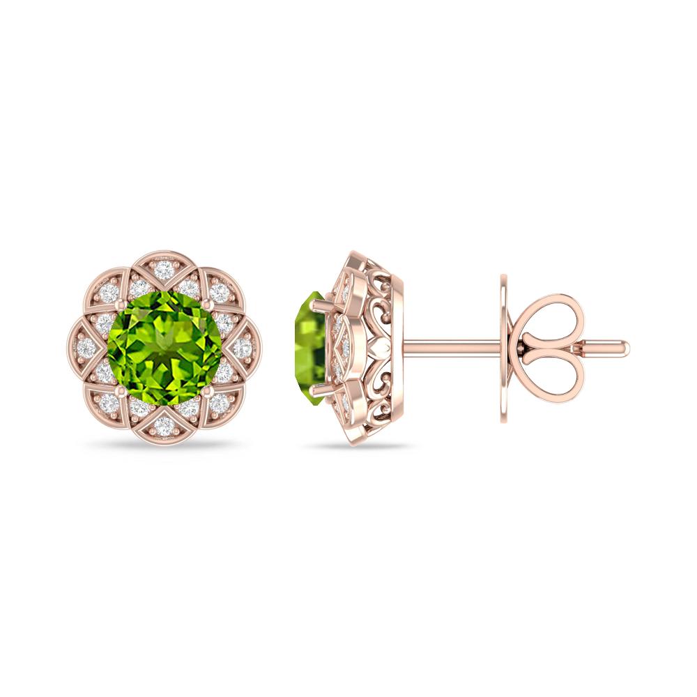 Rose Gold - Peridot