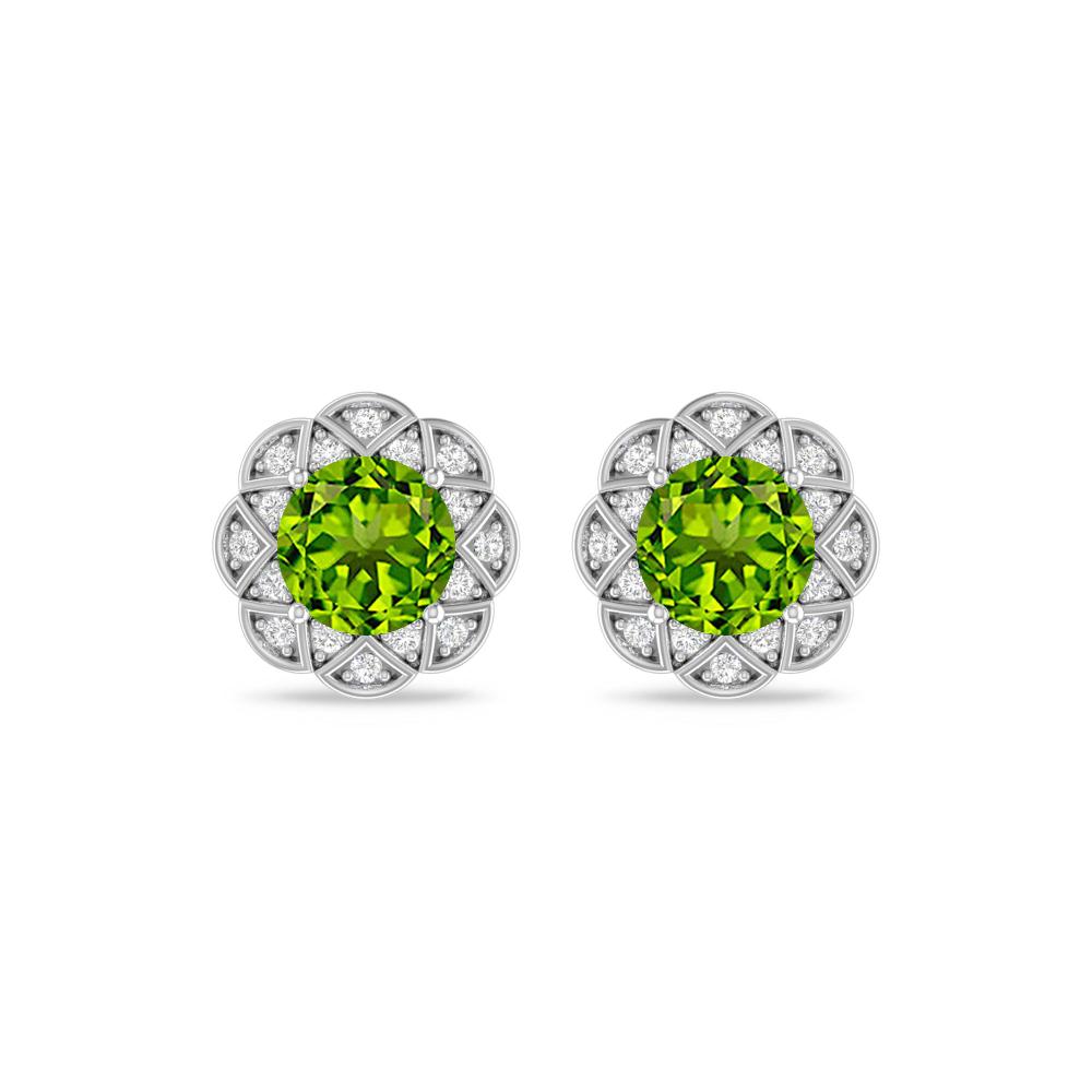 White Gold - Peridot