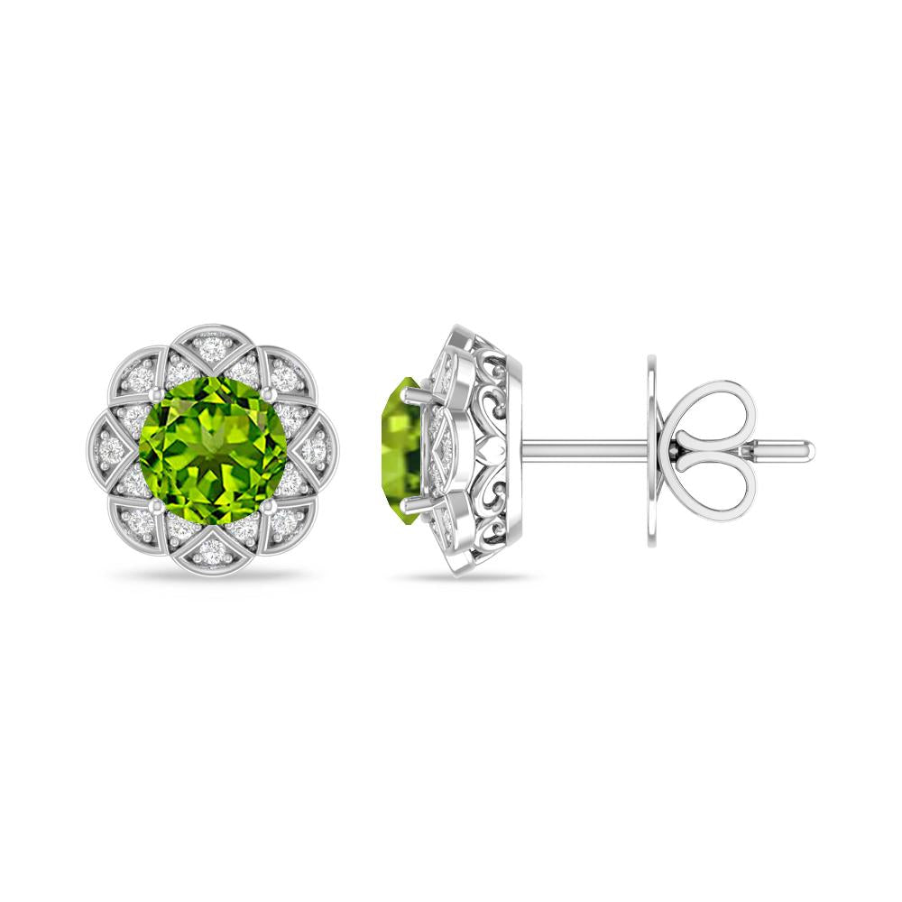 White Gold - Peridot