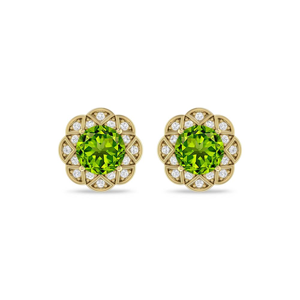 Yellow Gold - Peridot