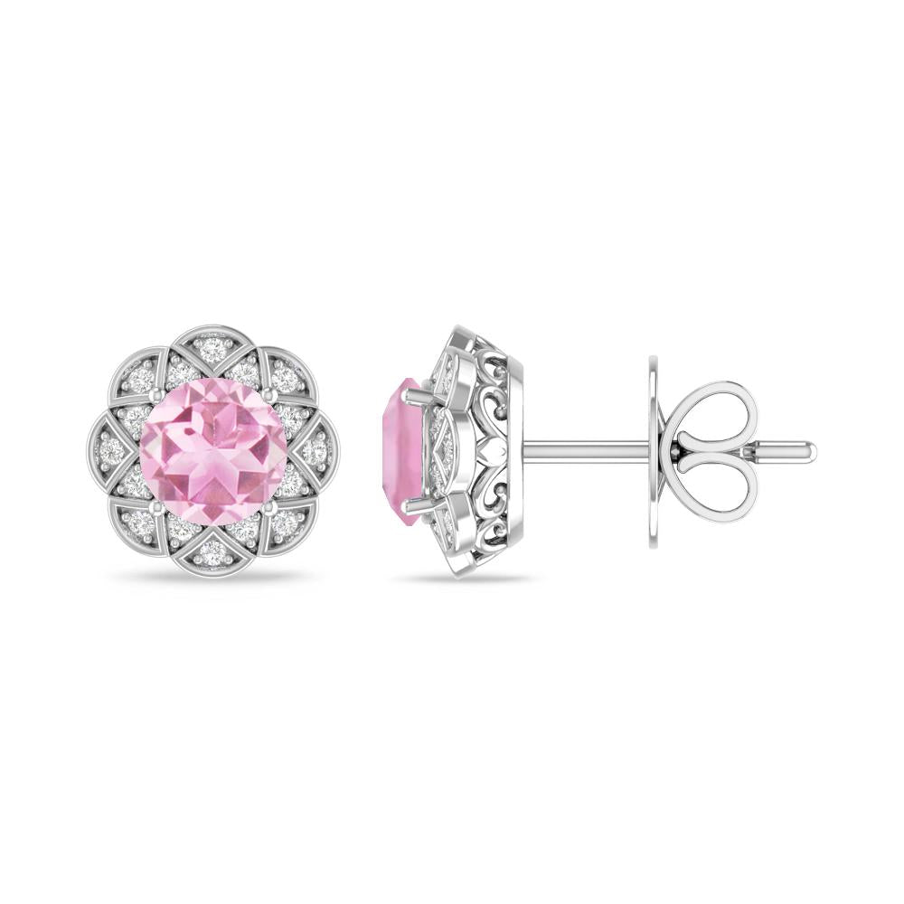 White Gold - Pink Tourmaline