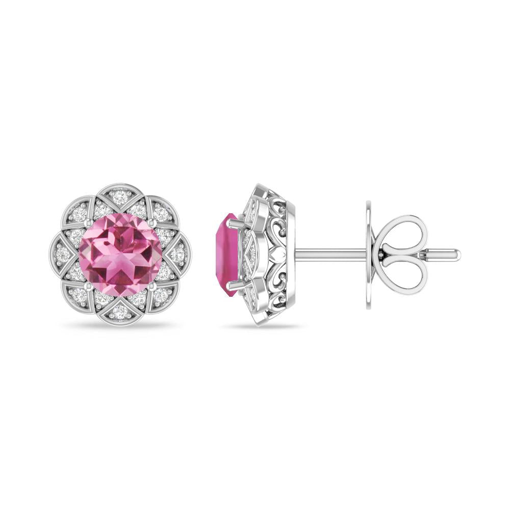 White Gold - Pink Tourmaline