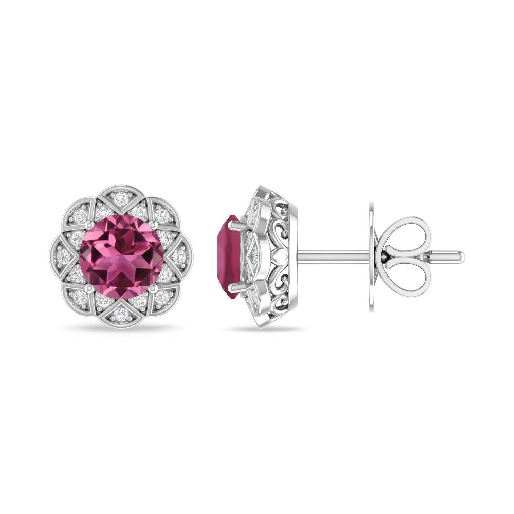 White Gold - Pink Tourmaline