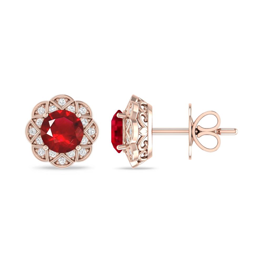 Rose Gold - Ruby