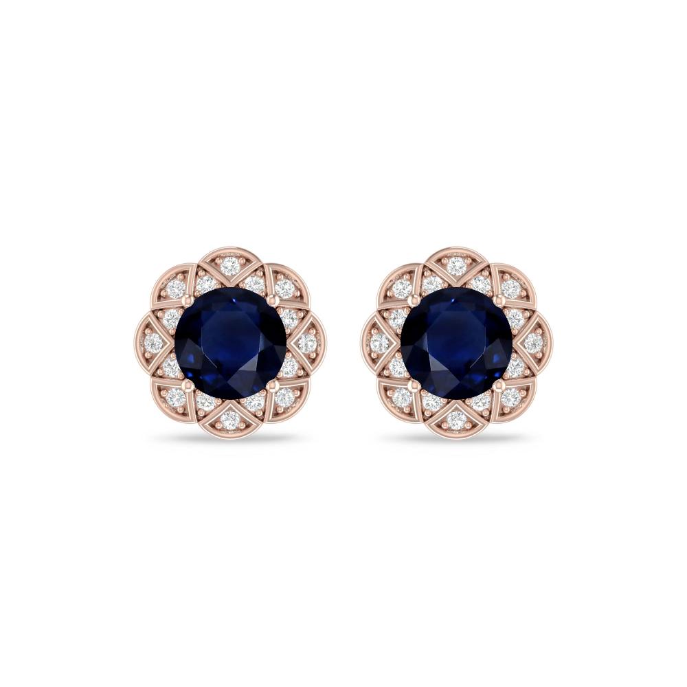 Rose Gold - Sapphire