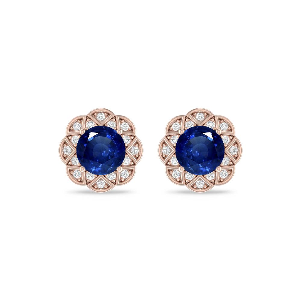 Rose Gold - Sapphire