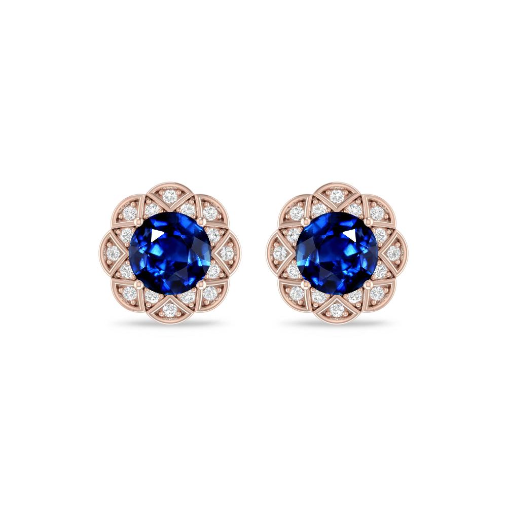 Rose Gold - Sapphire