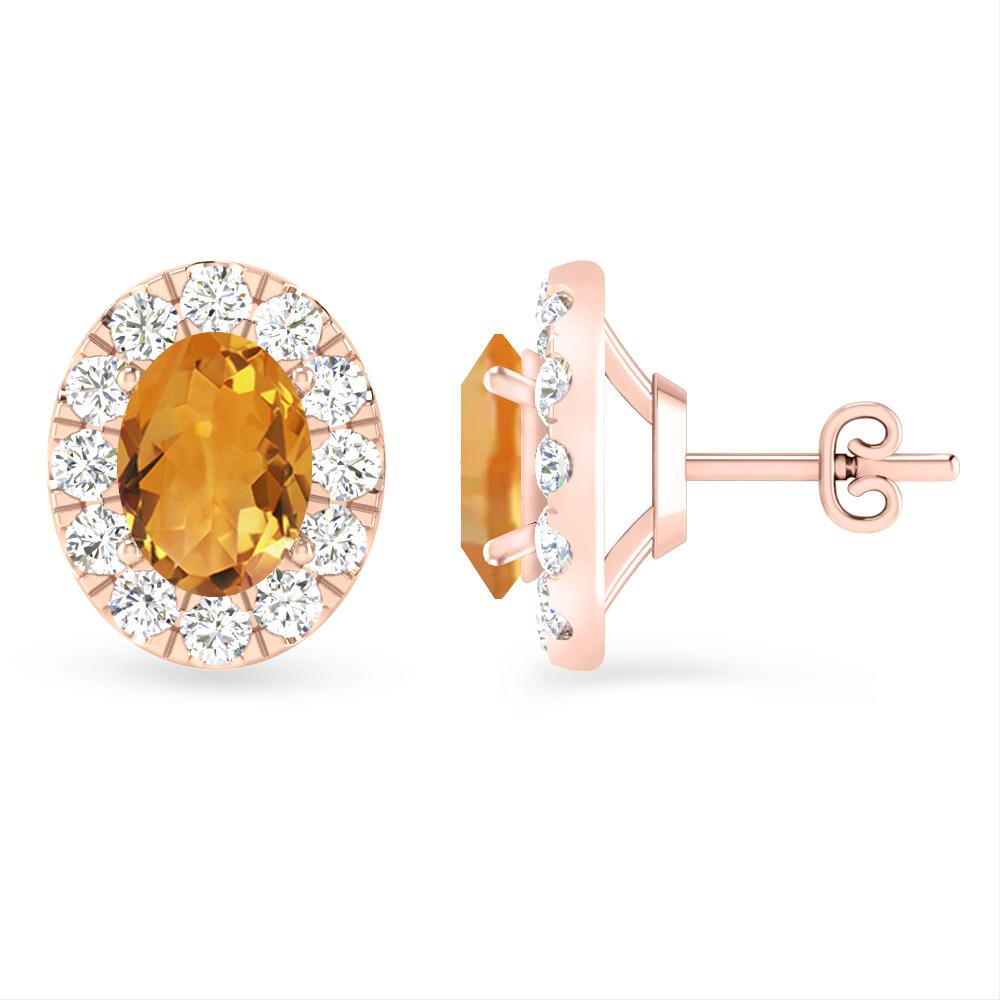 Rose Gold - Citrine