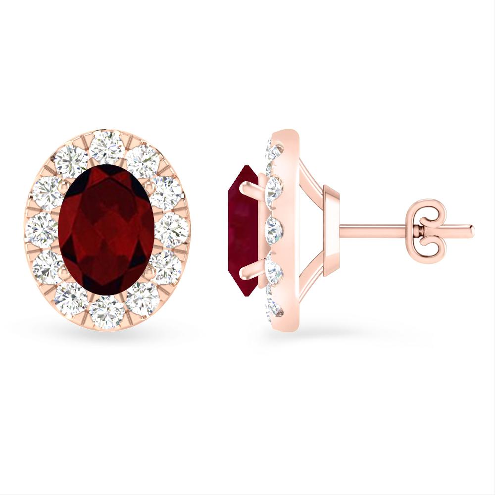 Rose Gold - Garnet