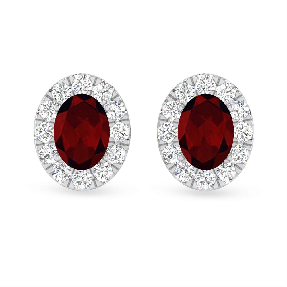 White Gold - Garnet