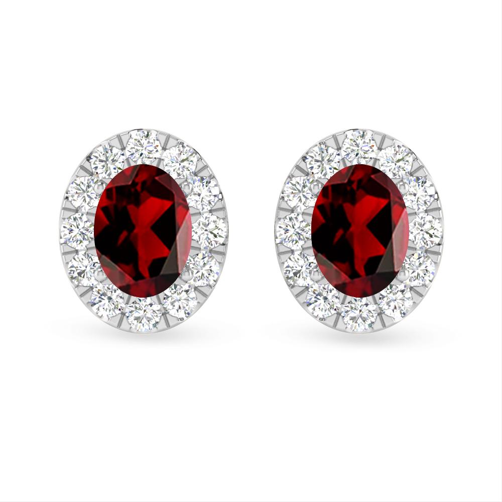 White Gold - Garnet