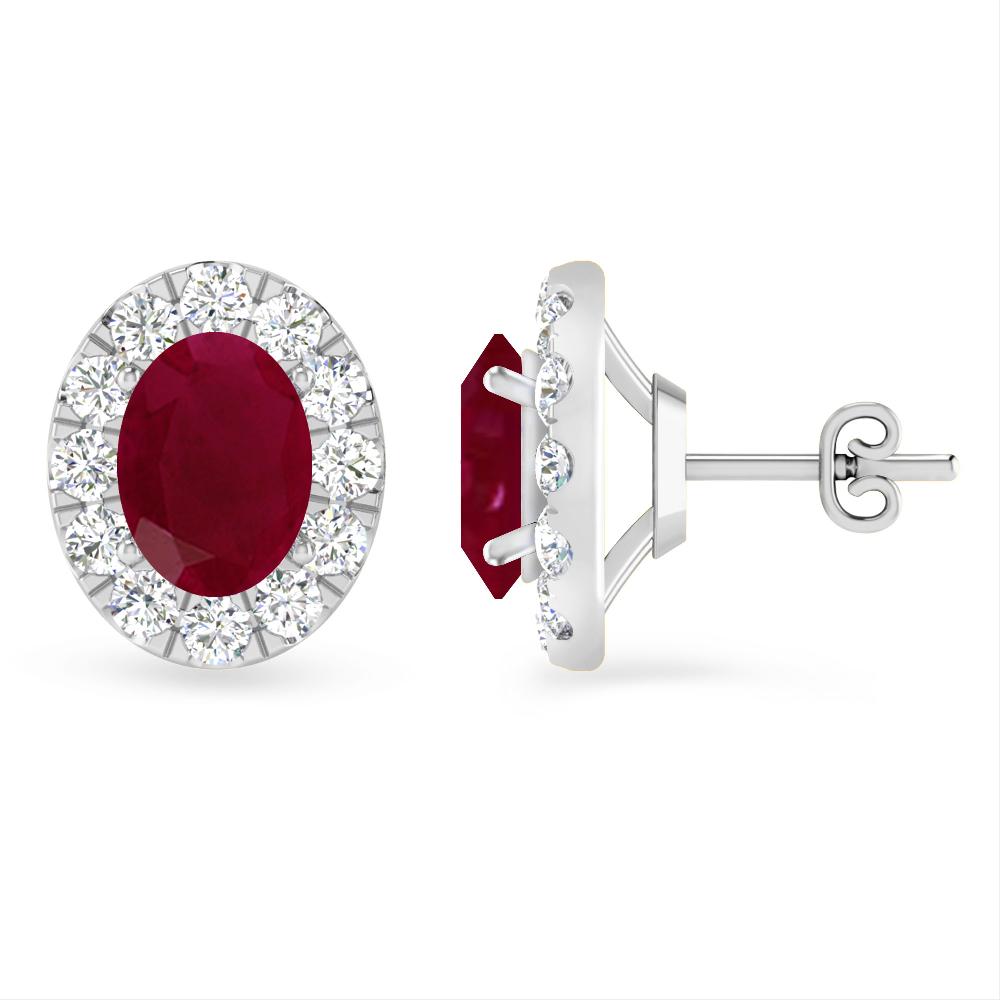 White Gold - Ruby