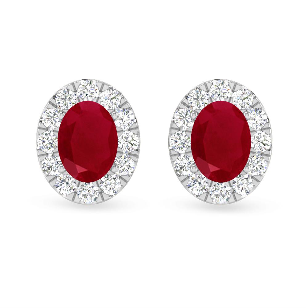 White Gold - Ruby
