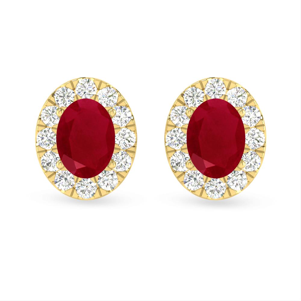 Yellow Gold - Ruby