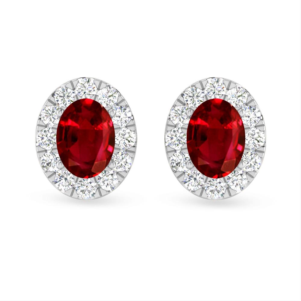 White Gold - Ruby