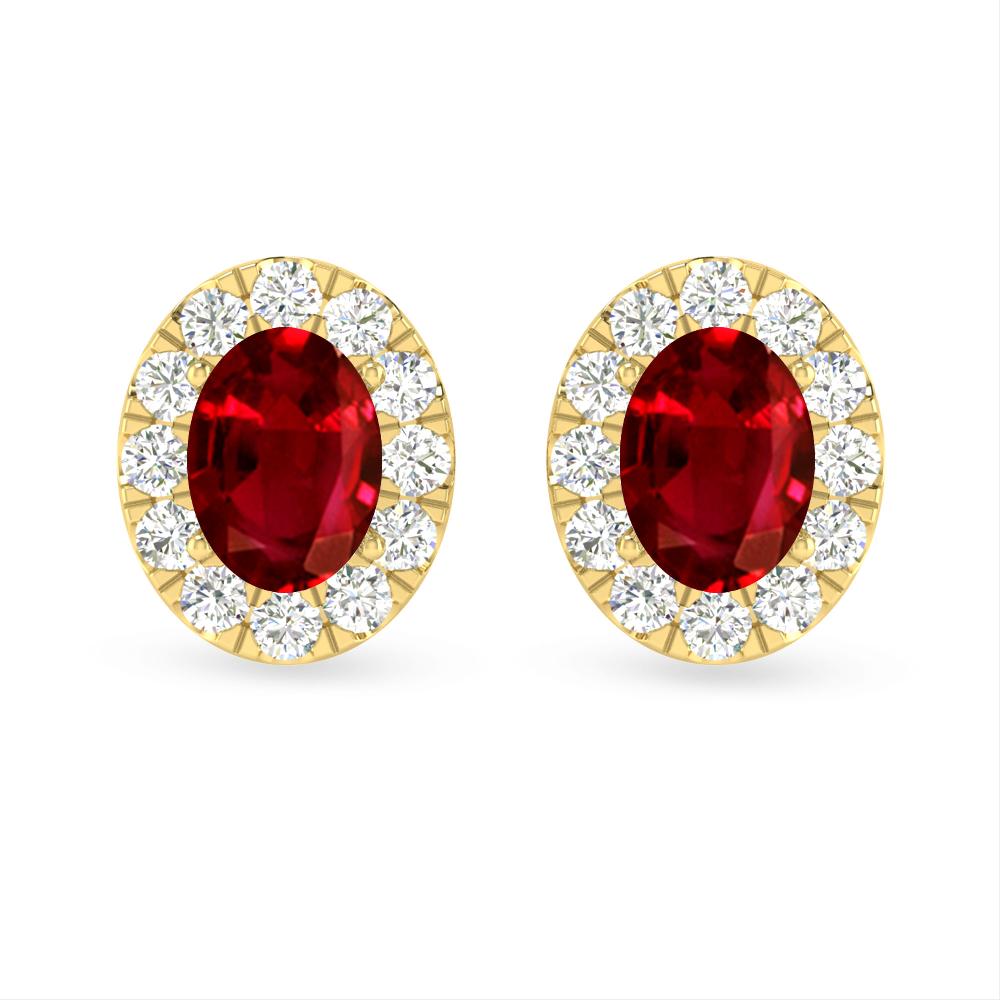 Yellow Gold - Ruby