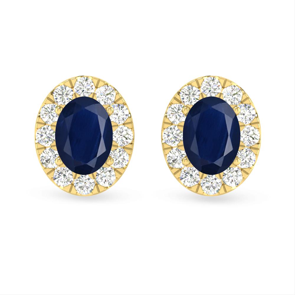 Yellow Gold - Sapphire