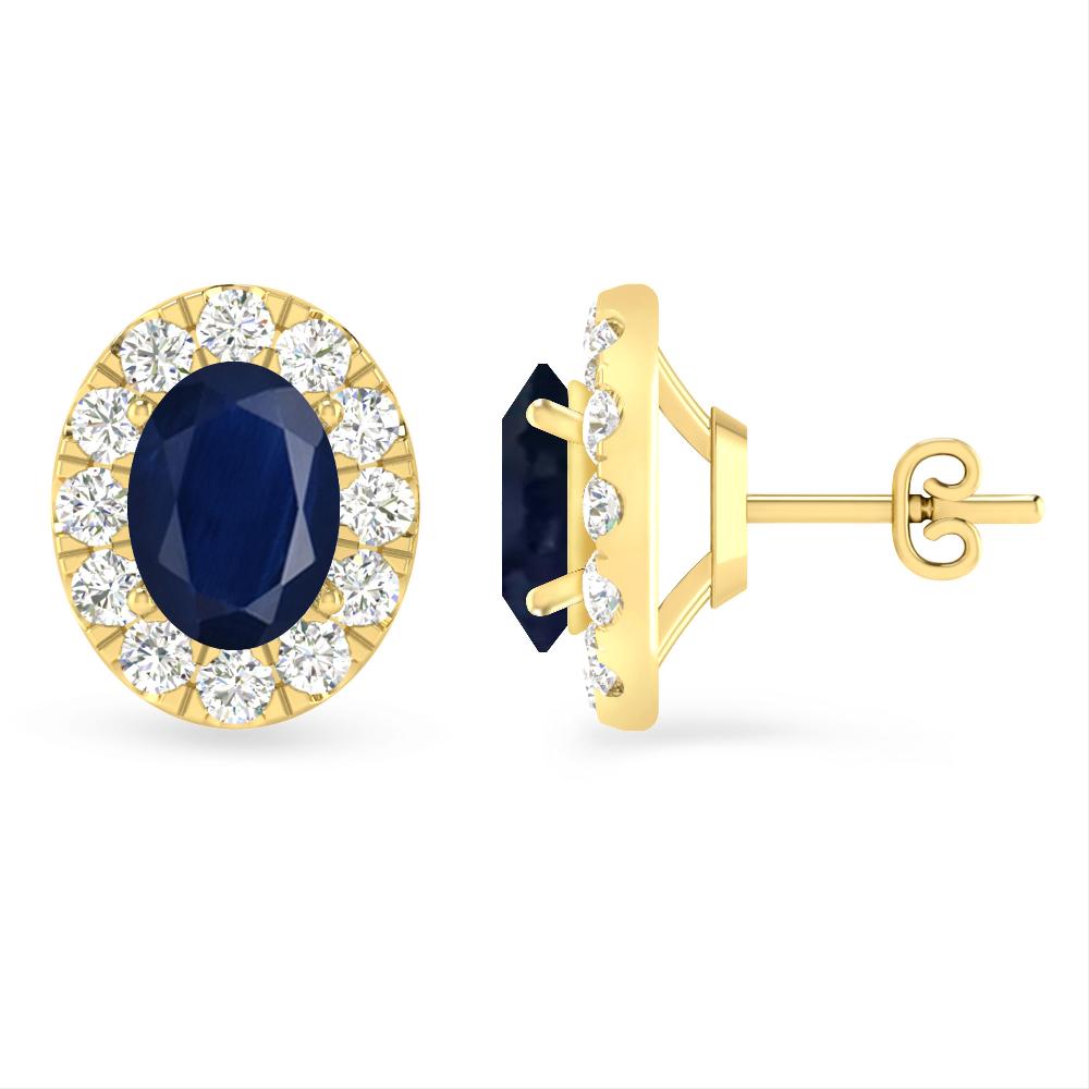 Yellow Gold - Sapphire