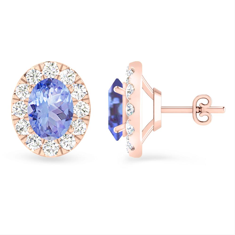 Rose Gold - Tanzanite