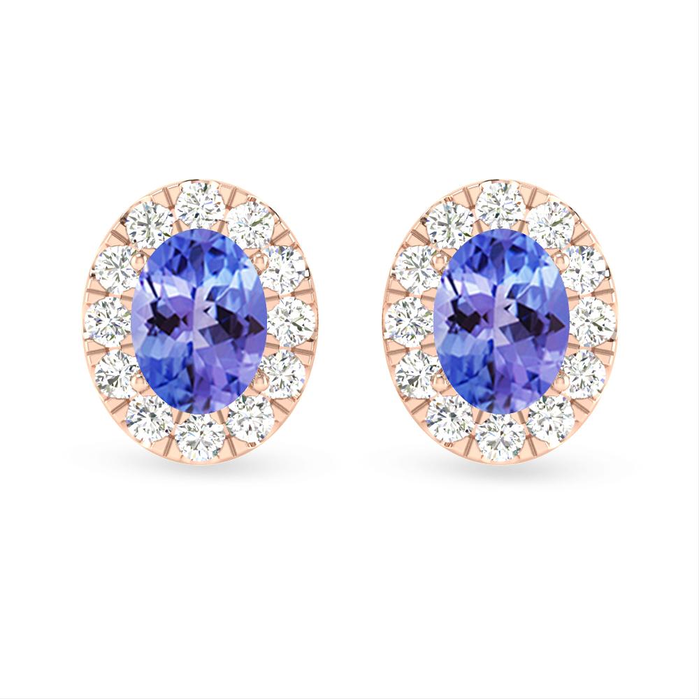 Rose Gold - Tanzanite
