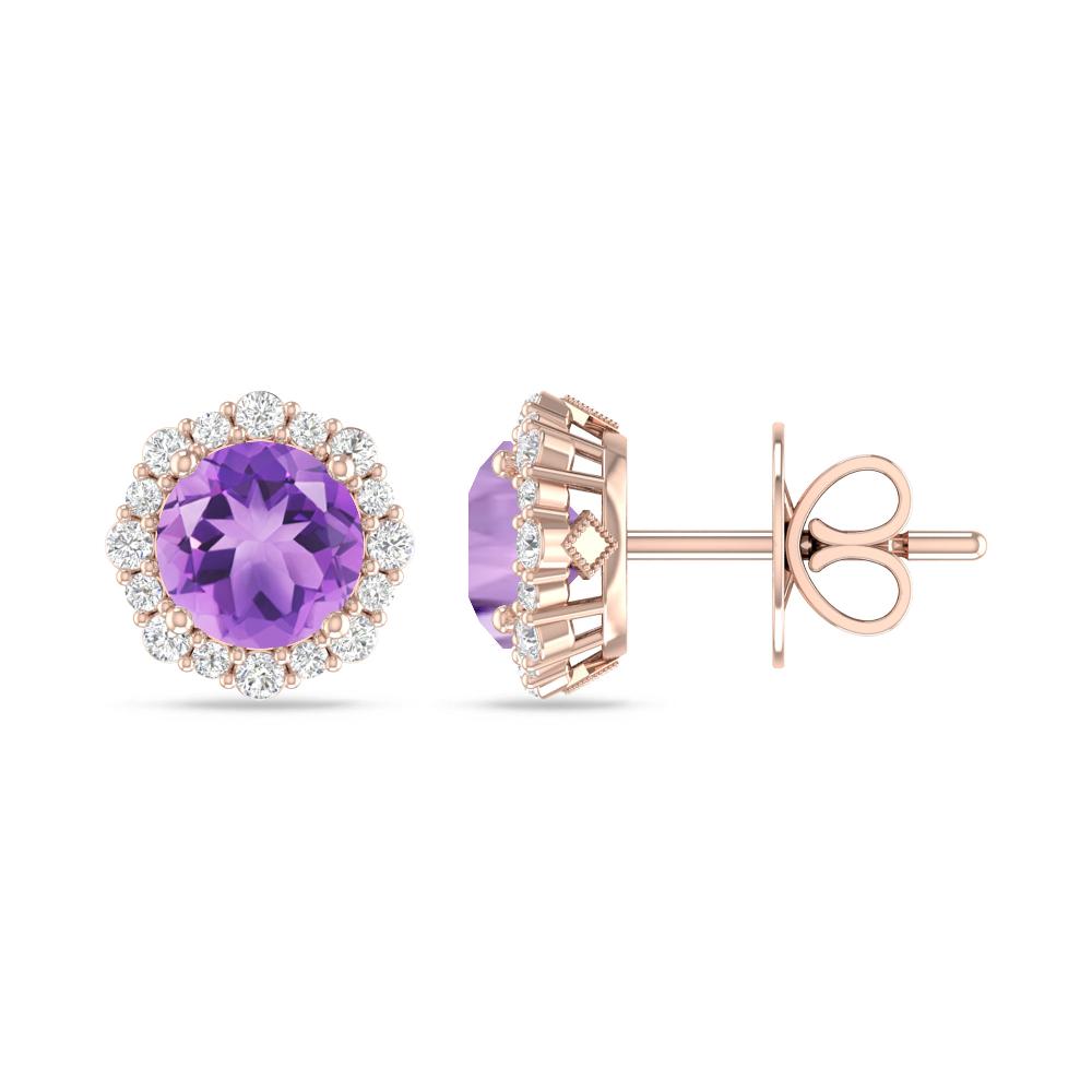 Rose Gold - Amethyst