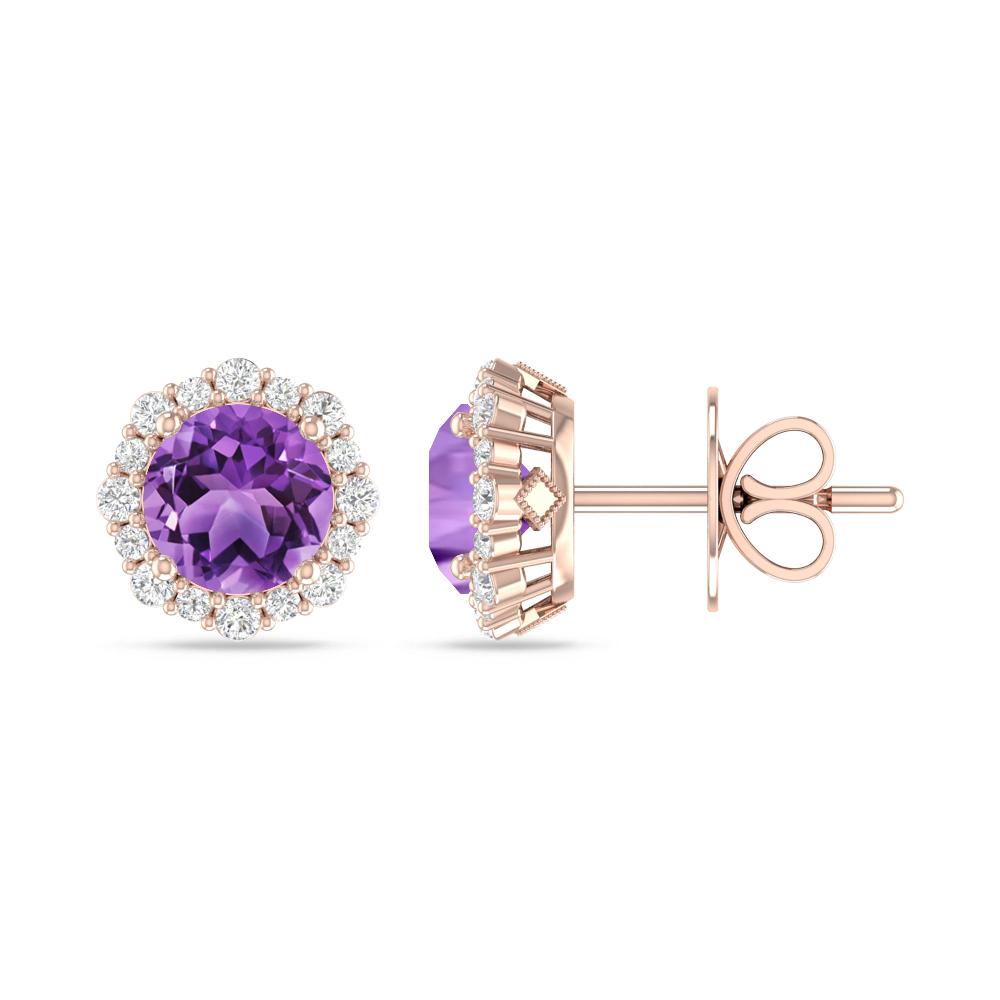 Rose Gold - Amethyst