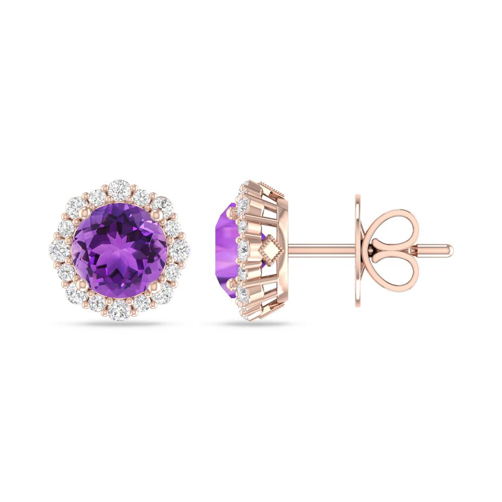 Rose Gold - Amethyst