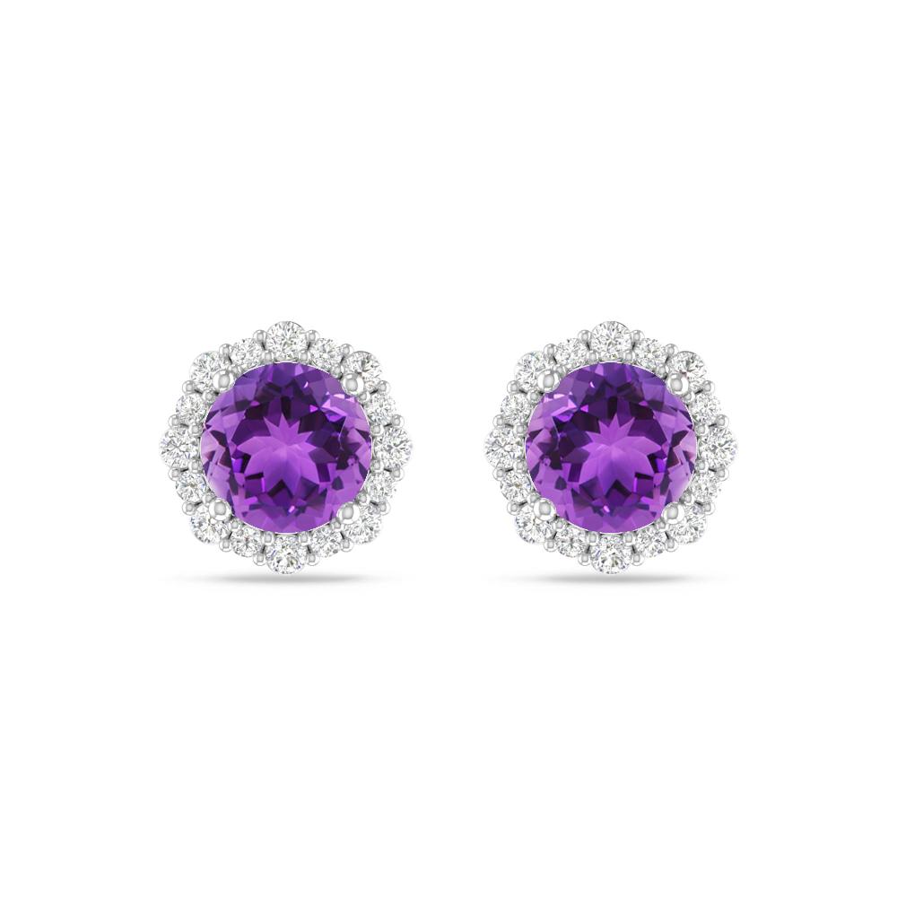 White Gold - Amethyst