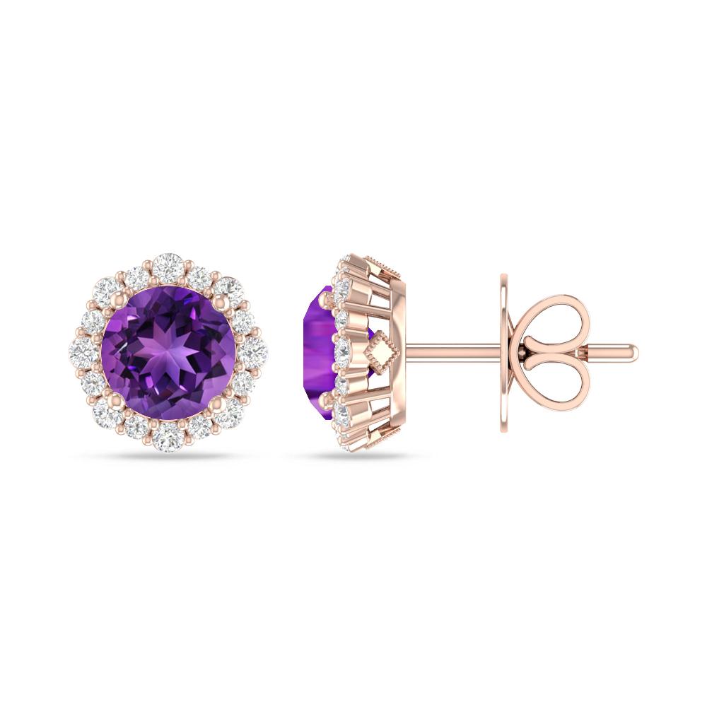 Rose Gold - Amethyst