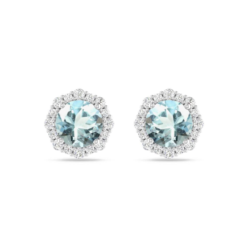 White Gold - Aquamarine