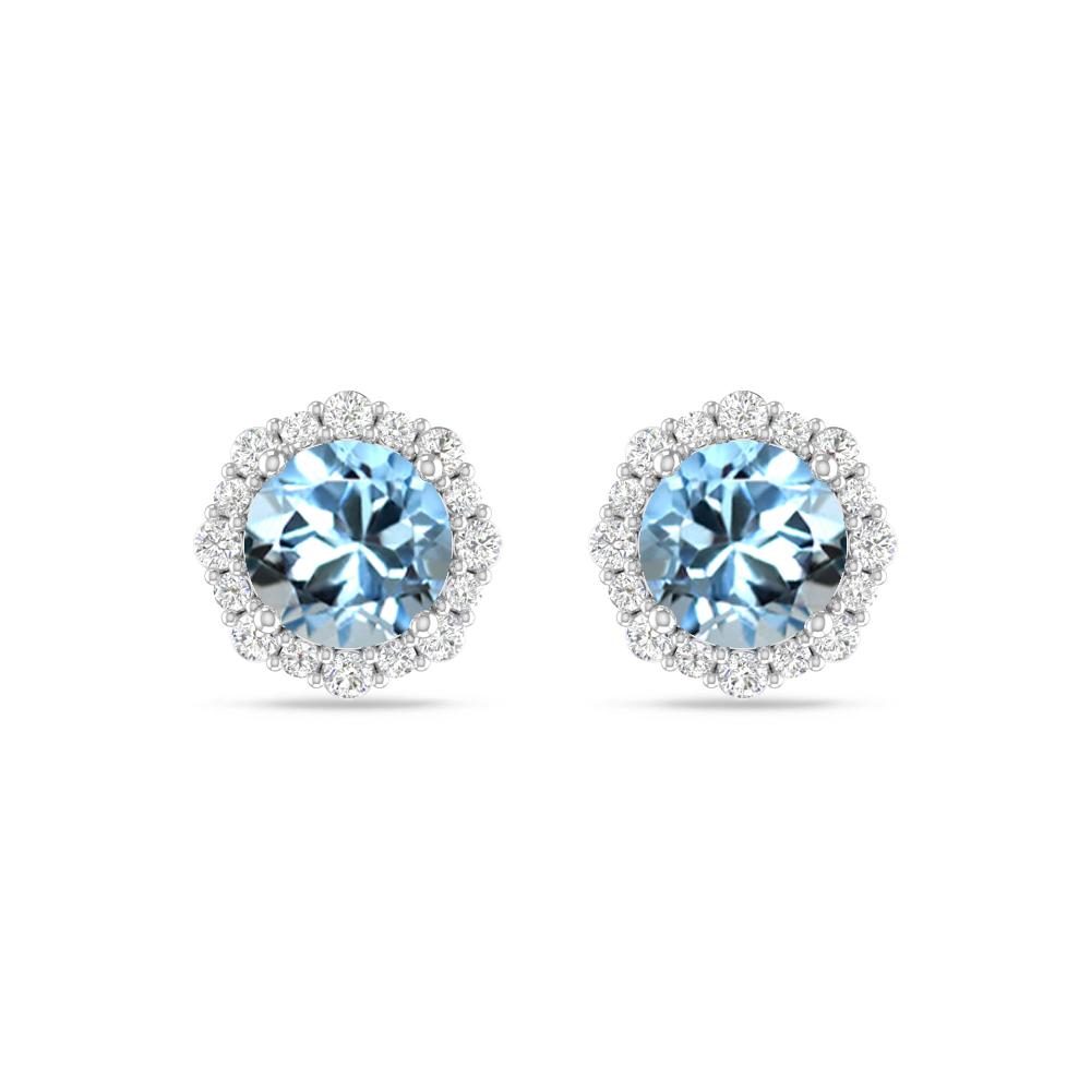 White Gold - Aquamarine