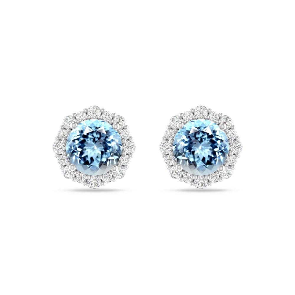 White Gold - Aquamarine