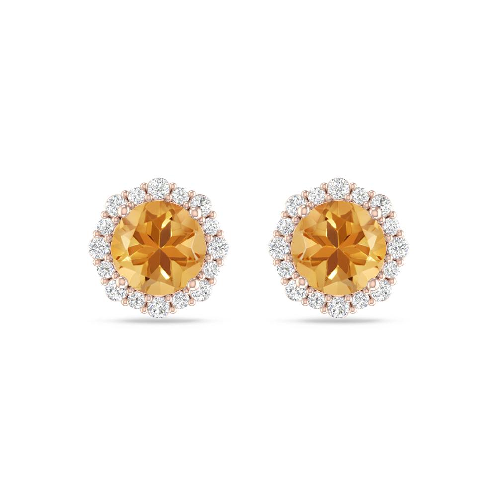 Rose Gold - Citrine
