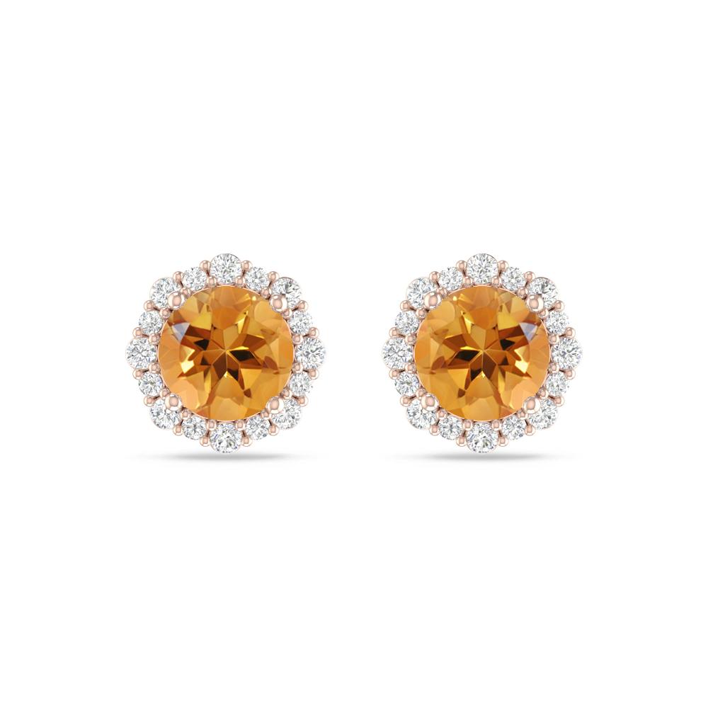 Rose Gold - Citrine