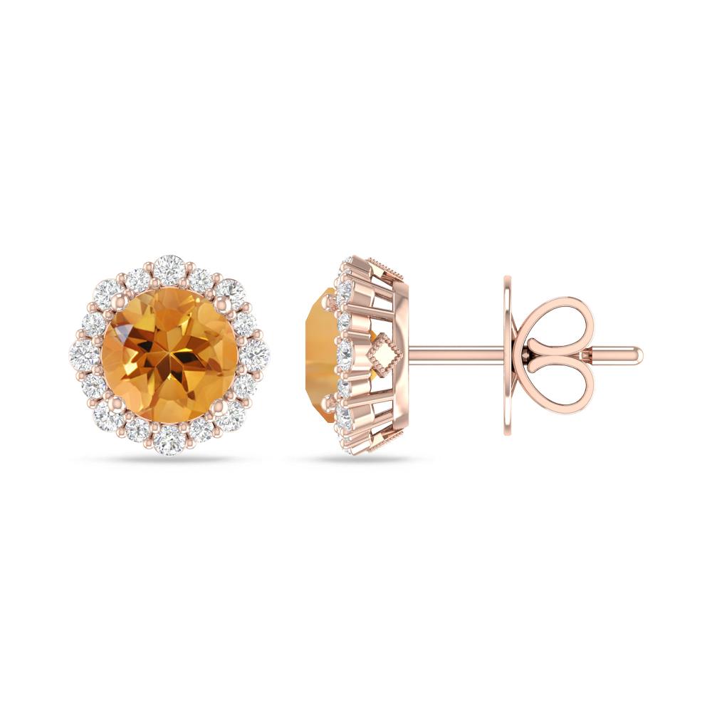 Rose Gold - Citrine