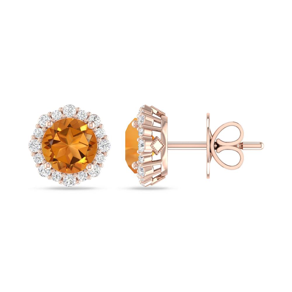 Rose Gold - Citrine