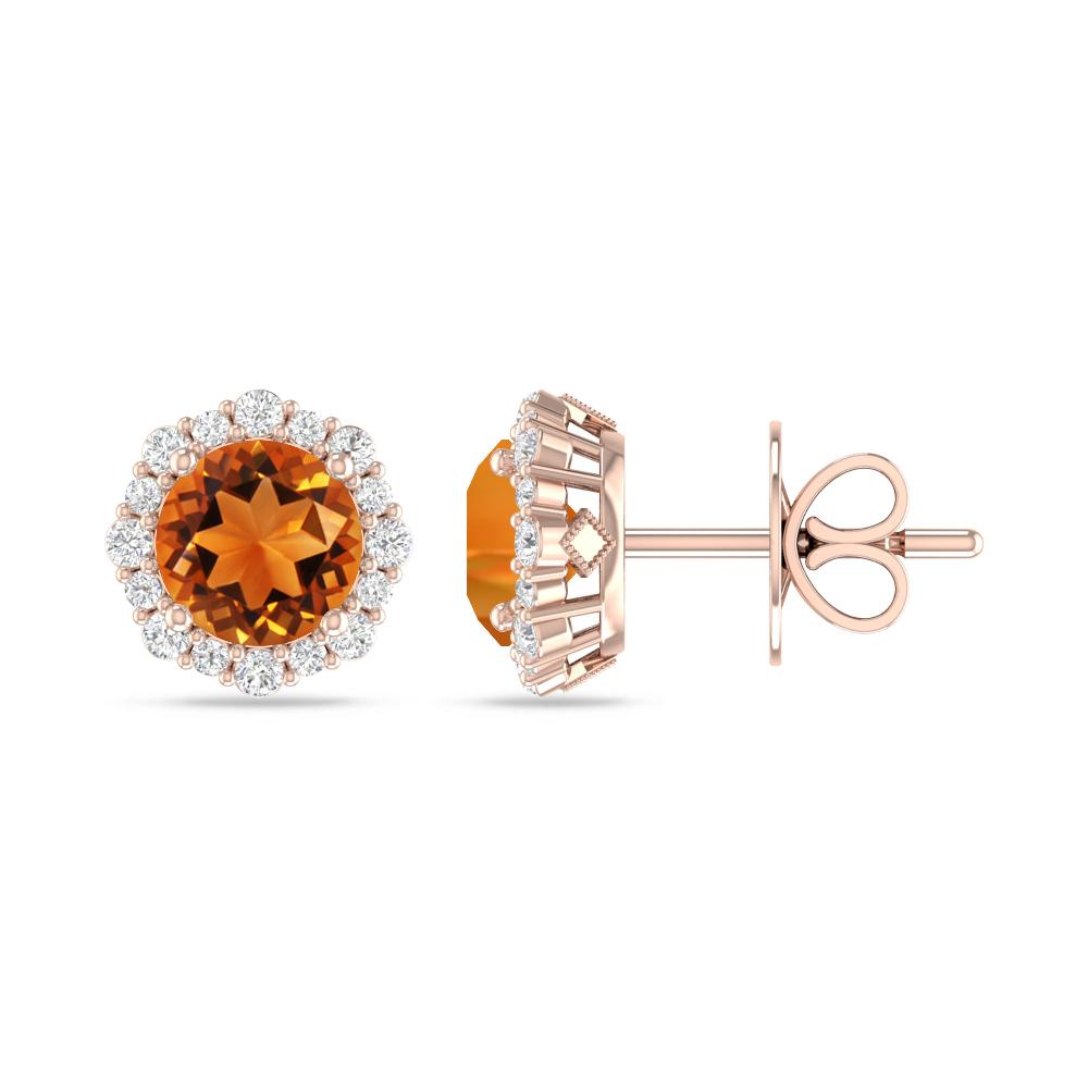 Rose Gold - Citrine