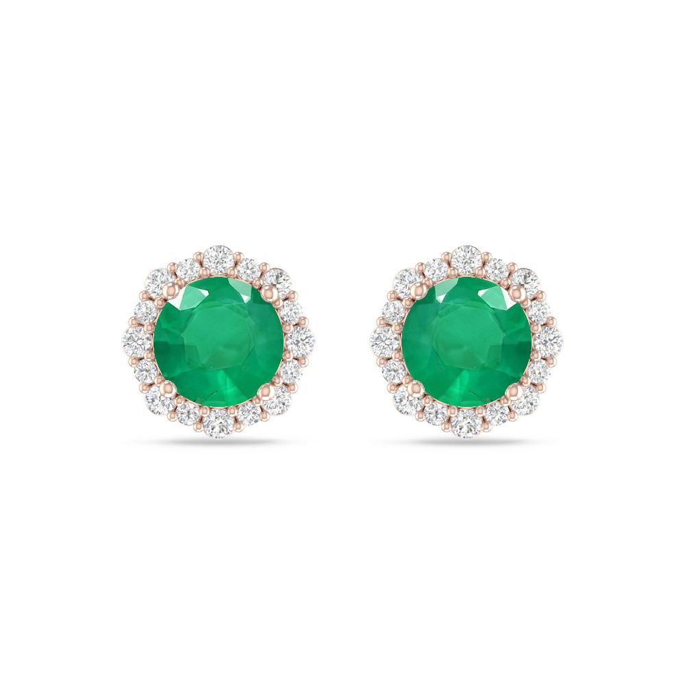 Rose Gold - Emerald