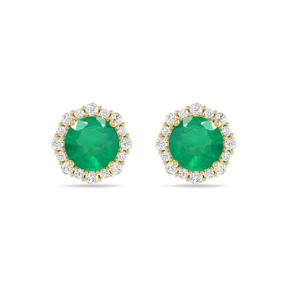 Yellow Gold - Emerald