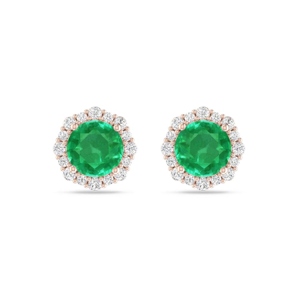 Rose Gold - Emerald