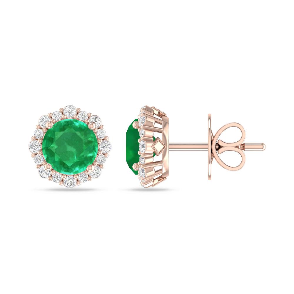 Rose Gold - Emerald